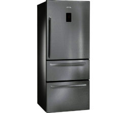 Smeg FT41BXE Fridge Freezer - Silver